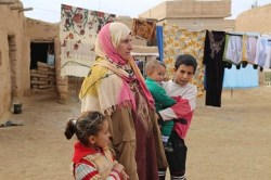 Desplazados en Siria
