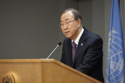 Secretario General Ban Ki-moon Foto/ Archivo: Paulo Filgueiras