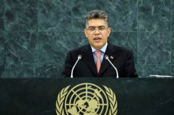 Elias Jaua, ministro de Relaciones Exteriores de Venezuela Foto archivo: UN Photo/JC McIlwaine