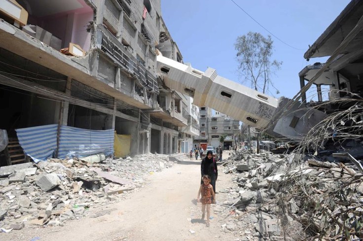Edificios dañados en Gaza por bombardeos israelies Foto. UNRWA Archivos/Shareef Sarhan