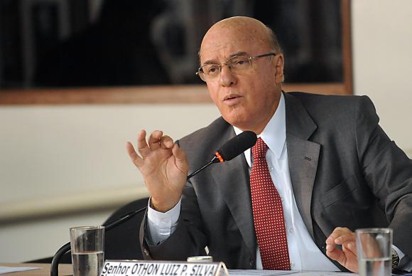 El presidente en excedencia de la estatal Eletronuclear y vicealmirante de la marina Othon Luiz Pinheiro da Silva Marcello Casal/Arquivo/Agência Brasil