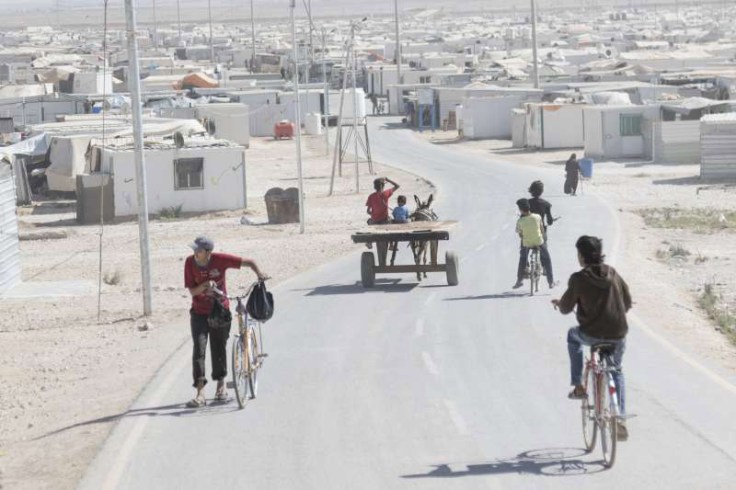 Campamento de refugiados sirios de Zaatari en Jordania, que alberga a mas de 80.000 personas Foto: ACNUR/ C. Herwig 