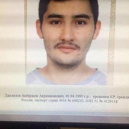 Foto del sospechoso Akbarzhon Jalilov.