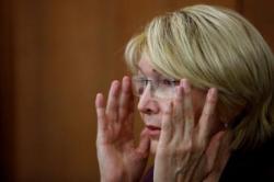 Procuradora-geral da Venezuela, Luisa Ortega, em Caracas