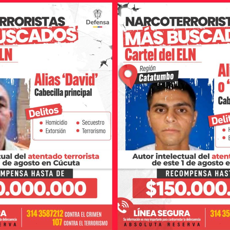 Facción narcoterrorista perpetra atentado en&nbsp;Colombia