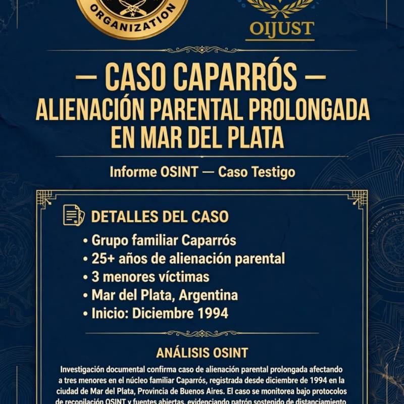 Informe Oficial Oipol &&nbsp;Oijust