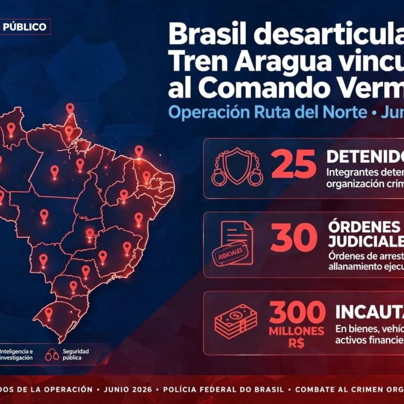 Informe OSINT: Tren de Aragua en&nbsp;Brasil