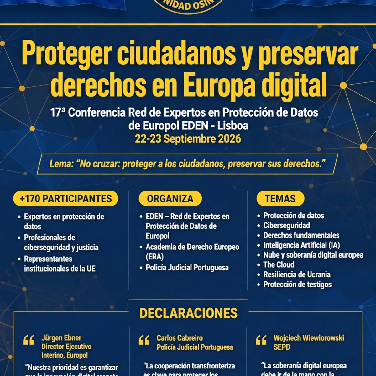 Se realiza la Conferencia de Expertos en Seguridad de Datos de&nbsp;Europol